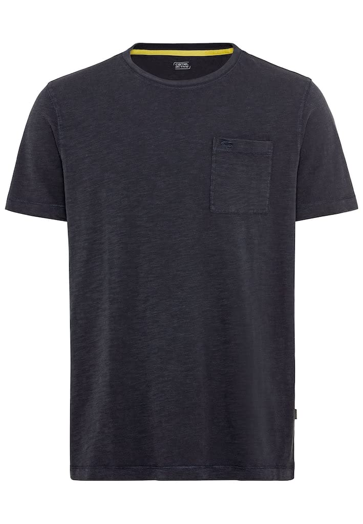 camel active Men's 4096439T03 T-Shirt, Night Blue, S