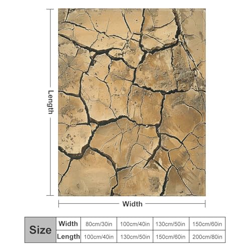 Couverture en micro polaire marron 127 cm pour lit et canapé - 2