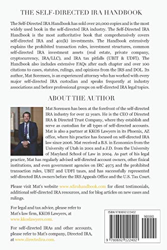 The Self-Directed IRA Handbook, Second Edition: An Authoritative Guide For Self Directed Retirement Plan Investors and Their Advisors - Image 2