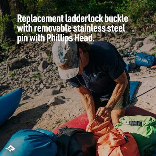 Image of Sea to Summit Field Repair Buckle, Ladderlock 1 Pin - 25mm / 1in, 3-pack