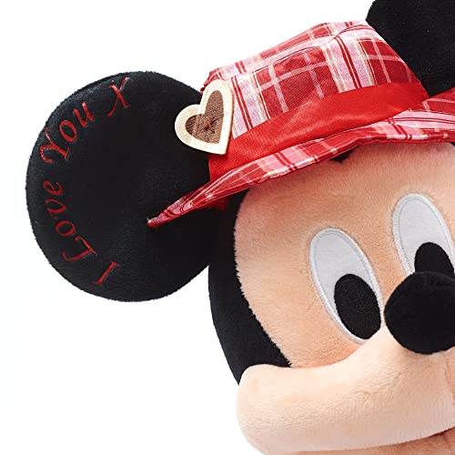 Peluche Mickey Saint-Valentin Disney Store : le cadeau romantique idéal