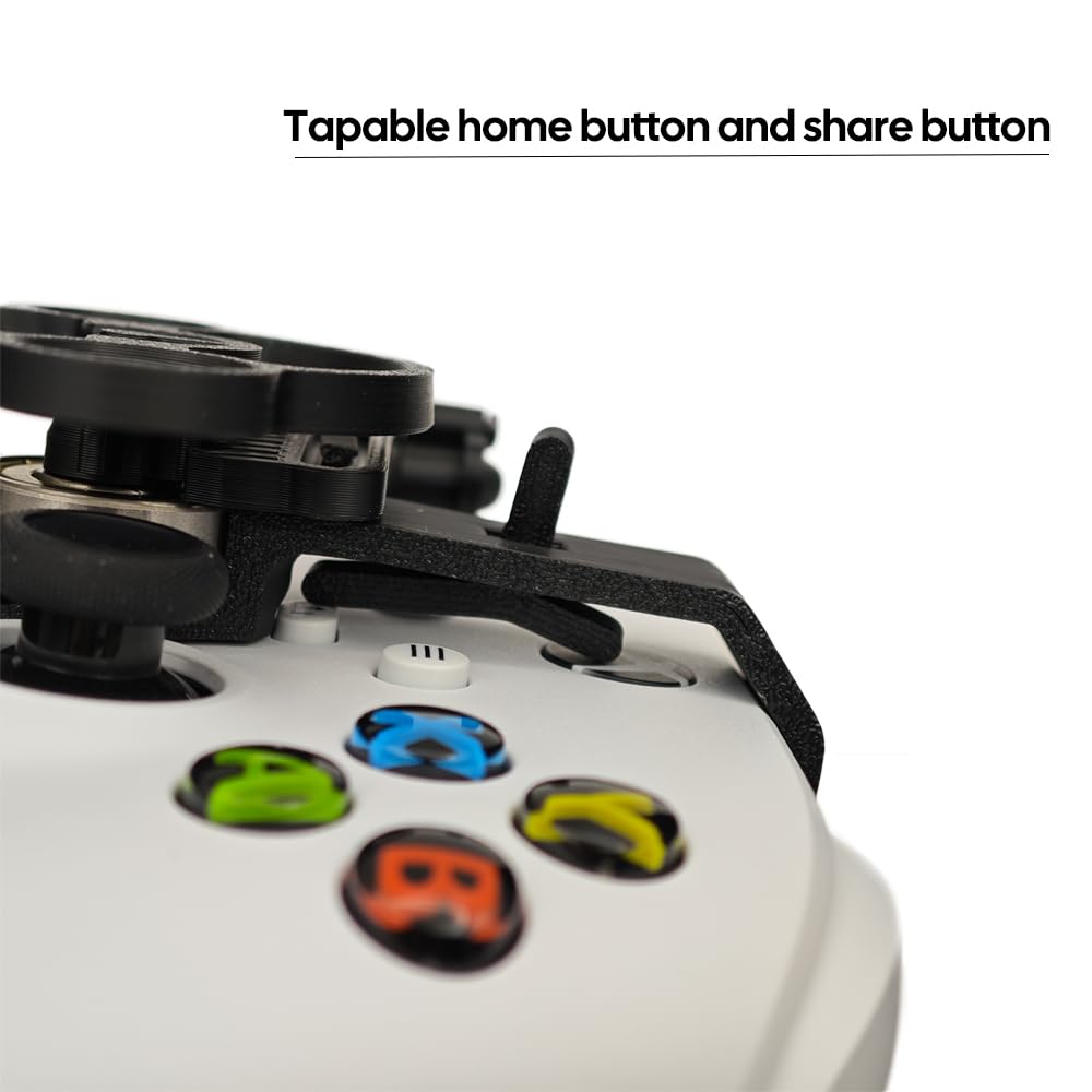 Volant de direction compatible pour Xbox series X/S, manette de jeu DIY Racing Wheel Mini volant de jeu à impression 3D Accessoires de remplacement auxiliaires