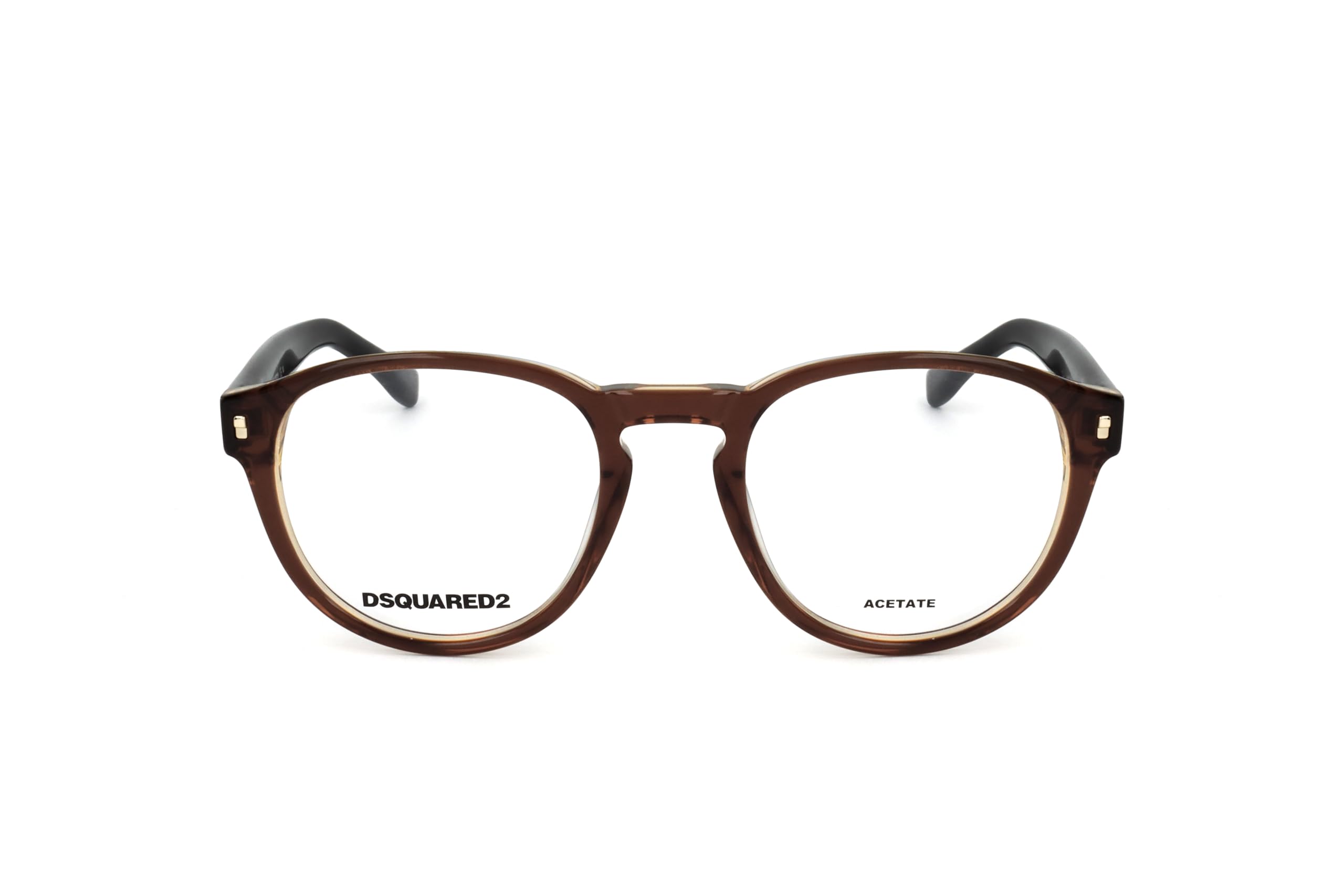 DSQUARED2 D2 0049 Glasses Brown Beige 51 for Men Brown/Beige, brown/beige, brown / beige, Brown / Beige