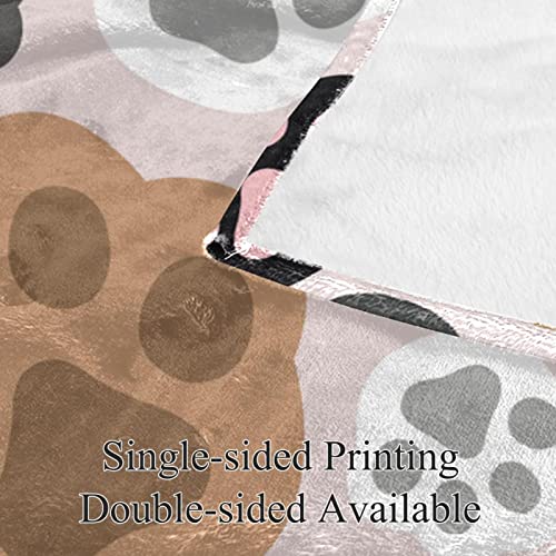 Couvertures chaudes et douces en microfibre isolante patte de chat - 5