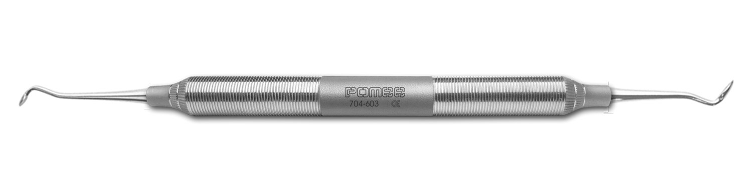 Pomee USA 704-603 Cleoid Discoid, Large Hollow Handle, 9.5mm Ultra Light, #3/6