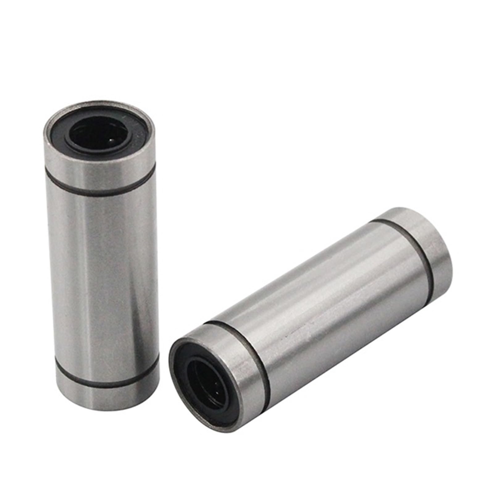 SSIMOO 20 pièces axe optique mouvement coulissant roulement linéaire LM3UU LM4UU LM5UU LM8UU LM8SUU LM13UU roulement linéaire étendu LM5LUU LM6LUU kindly (Color : 20PCS, Size : LM4UU 4x8x12mm)