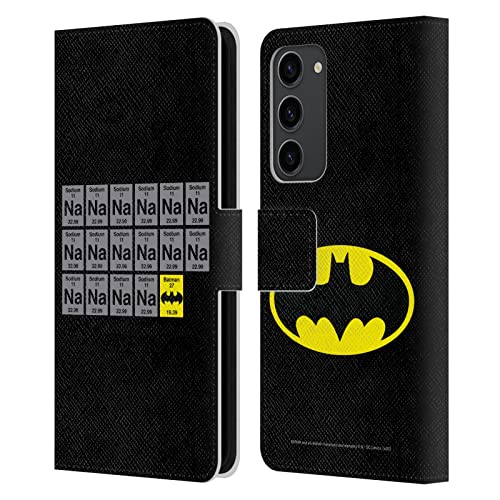 Carcasa de cuero Samsung Galaxy S23+ 5G Batman con acabado premium