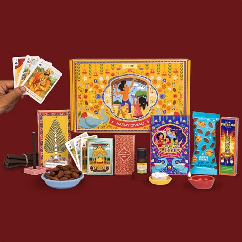 PHOOL LUXURY INCENSE Diwali Gift Item - Treasures Gift Box Includ...