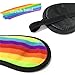 EleCharm Rainbow Color Eyepatch Eye-shade Cotton Eye Protection Cover Sleep Mask (Rainbow-12pcs)