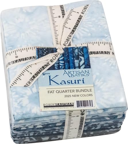 Lunn Studios Artisan Batiks Kasuri 2025 20 Fat Quarters Robert Kaufman Fabrics FQ-2266-20
