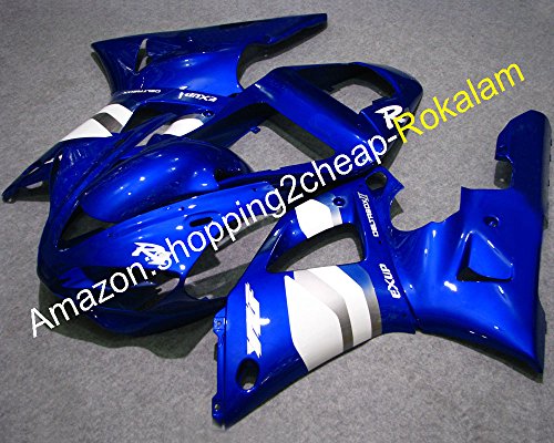 Housse De Siège Arrière Yamaha YZF 1000 R1 2000-2001 HXMT - Blanc ABS