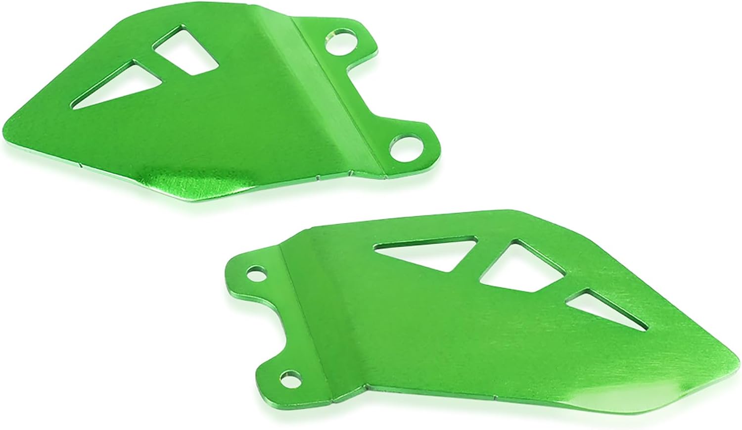 Motorcycle Foot Peg Heel Plates Guard for ZX-10R ZX10R 2011-2021 for ZX-10RR ZX10RR 2017-2020 Black