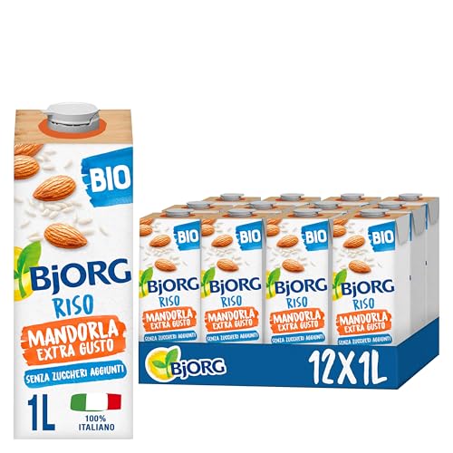 BJORG Bevanda Riso e Mandorla Biologica 12x1L