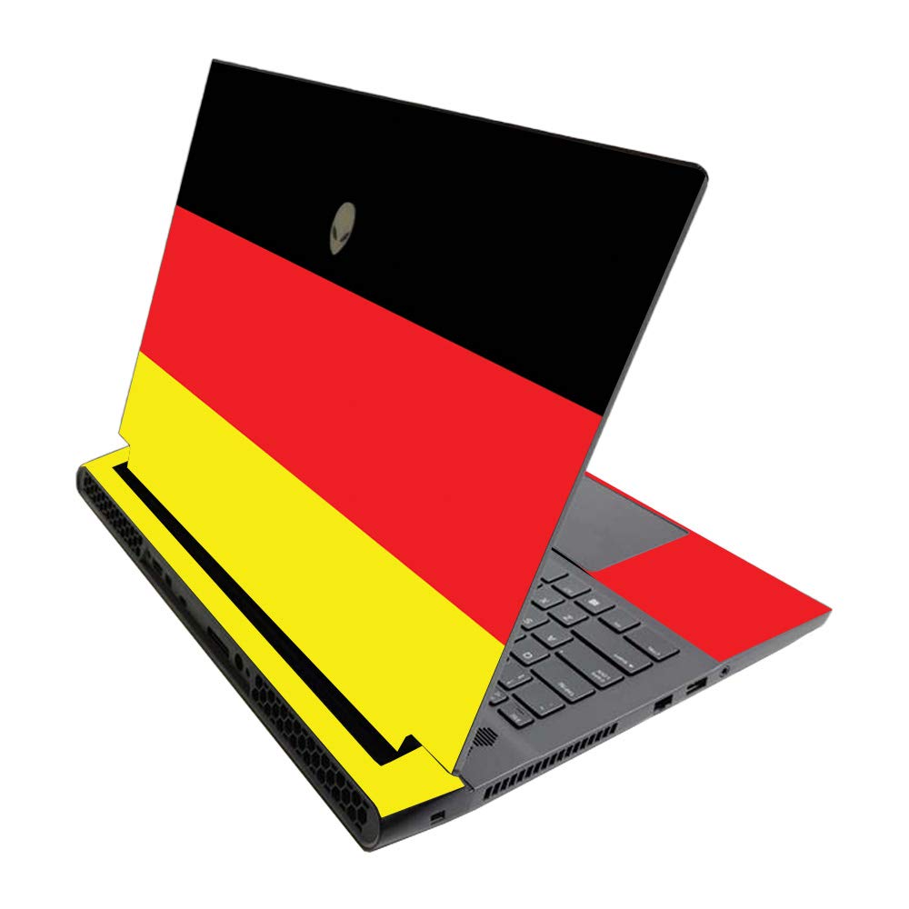 MIGHTY SKINS MightySkins Skin for Alienware M17 R3 (2020) & M17 R4 (2021) - German Flag | Protective Viny wrap | Easy to Apply and Change Style | Made in The USA