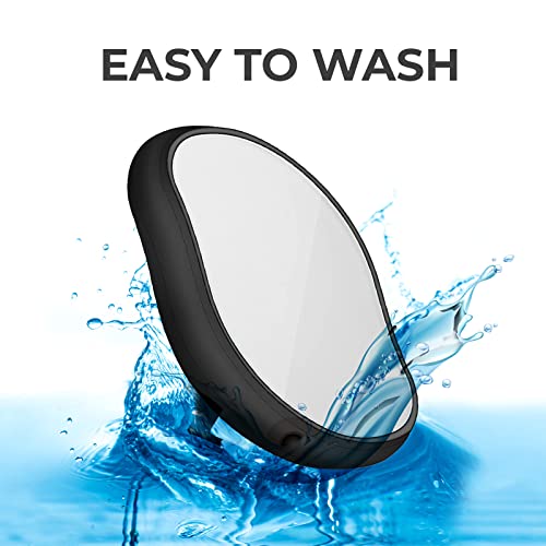 O-NINE-Crystal-Hair-Eraser-for-Women-and-Men-Magic-Remover-Painless-Exfoliation-Removal-Tool-Arms-Legs-Back-Reusable-Washable-Fast-Easy-Best-Portable-Epilator-Black-28-ounces