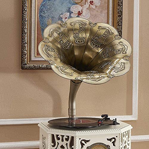 AMZOPDGS Tourne-Disque Vinyle Gramophone Platine Vinyle rétro avec Haut-parleurs sans Fil Support de Table 3.5Mm Aux-in… - Les Beatles, Paul McCartney, John Lennon, RIngo Starr, George Harrison AMZOPDGS Tourne-Disque Vinyle Gramophone Platine Vinyle rétro avec Haut-parleurs sans Fil Support de Table 3.5Mm Aux-in… – Image 4