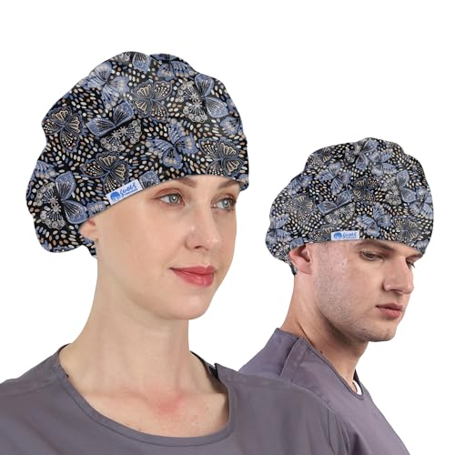 GUOER Hat Bouffant Cap One Size Multi Color (Color27) - Thumbnail 2