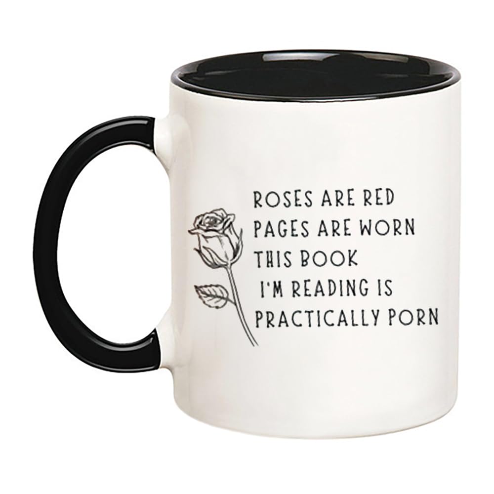 Funny Book Lover Mug - A Well-Read Woman Is A Dangerous Creature 11oz Novelty Cup - View #11