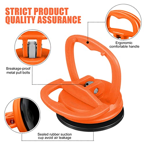 Fafaawff Car Dent Puller, 2Pcs Remover Tools For Repair, Glass, Screen, Tiles & Objects Moving (A-010) #TOP3