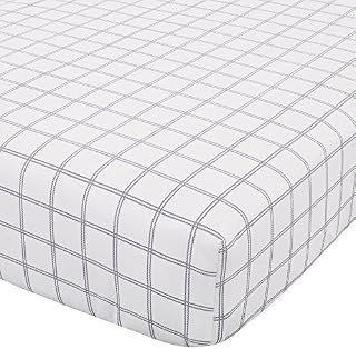 Catherine Lansfield Brushed Cotton Tartan Check Double Fitted Sheet Navy