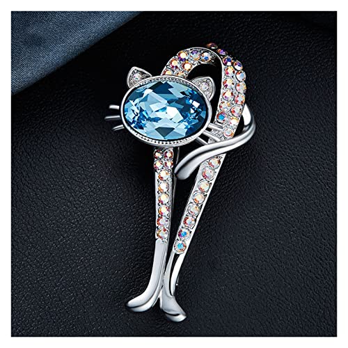 Broche de dessin animé pour fille le cadeau idéal en cristal