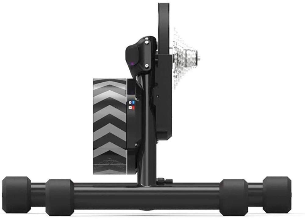 Rower treningowy do wnętrz – stacjonarny trener treningowy z inteligentnym oporem do jazdy na rowerze w wirtualnej rzeczywistości, konstrukcja stalowa premium, system zasilania z napędem bezpośrednim