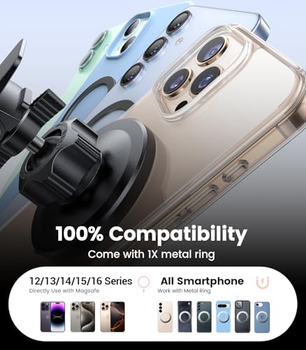 Image of VICSEED for MagSafe Car Mount [Upgraded Strong Magnetic & Won't Break Vent]