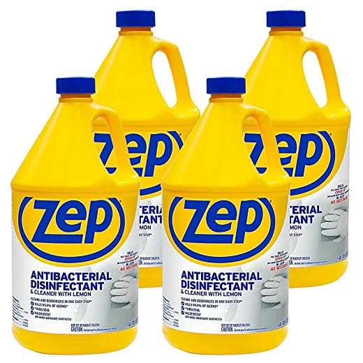 Zep Antibacterial Cleaner with Lemon