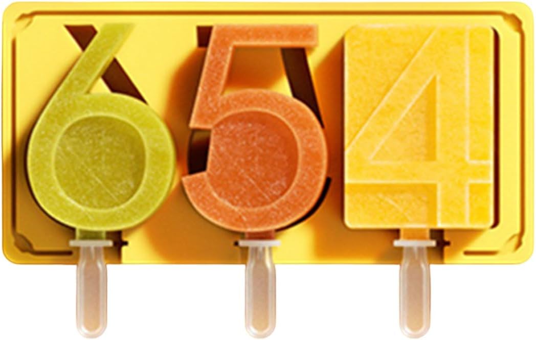 Silicone Ice Cream Lolly Popsicles Box for Kitchen Making