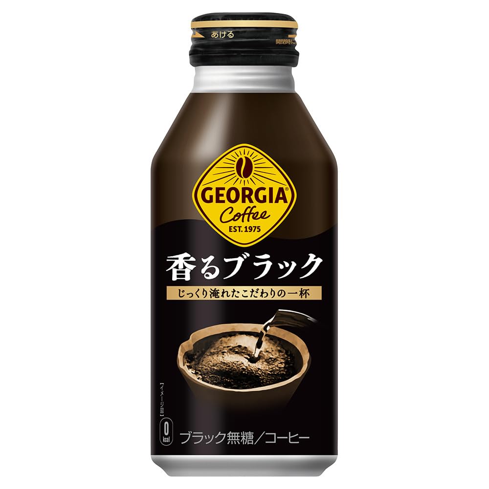 コカ・コーラ ジョージア 香るブラック 400mlボトル缶 ×24本