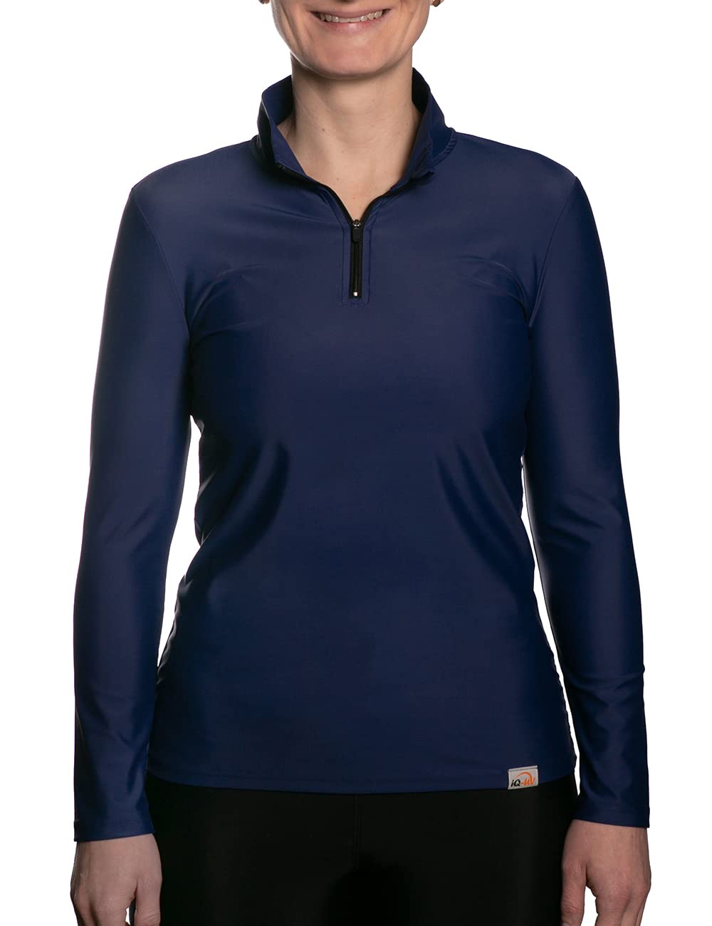 iQ - Maglietta UV a maniche lunghe, da donna, iQ Company, protezione UV, per esterni, riciclata
