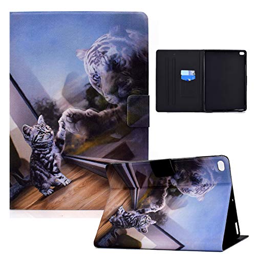 Bspring iPad 9.7 inch 2017/2018 Case/iPad Air/Air 2 Cover, PU Leather Shockproof Shell Stand Smart Cover with Auto Wake/Sleep - Image 2