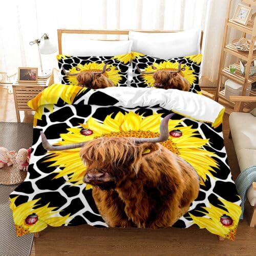 Parure de lit 90x190 enfant yak noir pour transformer l'ambiance de la chambre