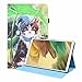 Hülle kompatibel mit Samsung Galaxy Tab S7 11 Inch (T870/T875) 2020 - Kunstleder Slim Cover Lightweight Schutzhülle Tasche mit Standfunktion und Auto Schlaf/Wach Funktion, Lätzchen Kätzchen