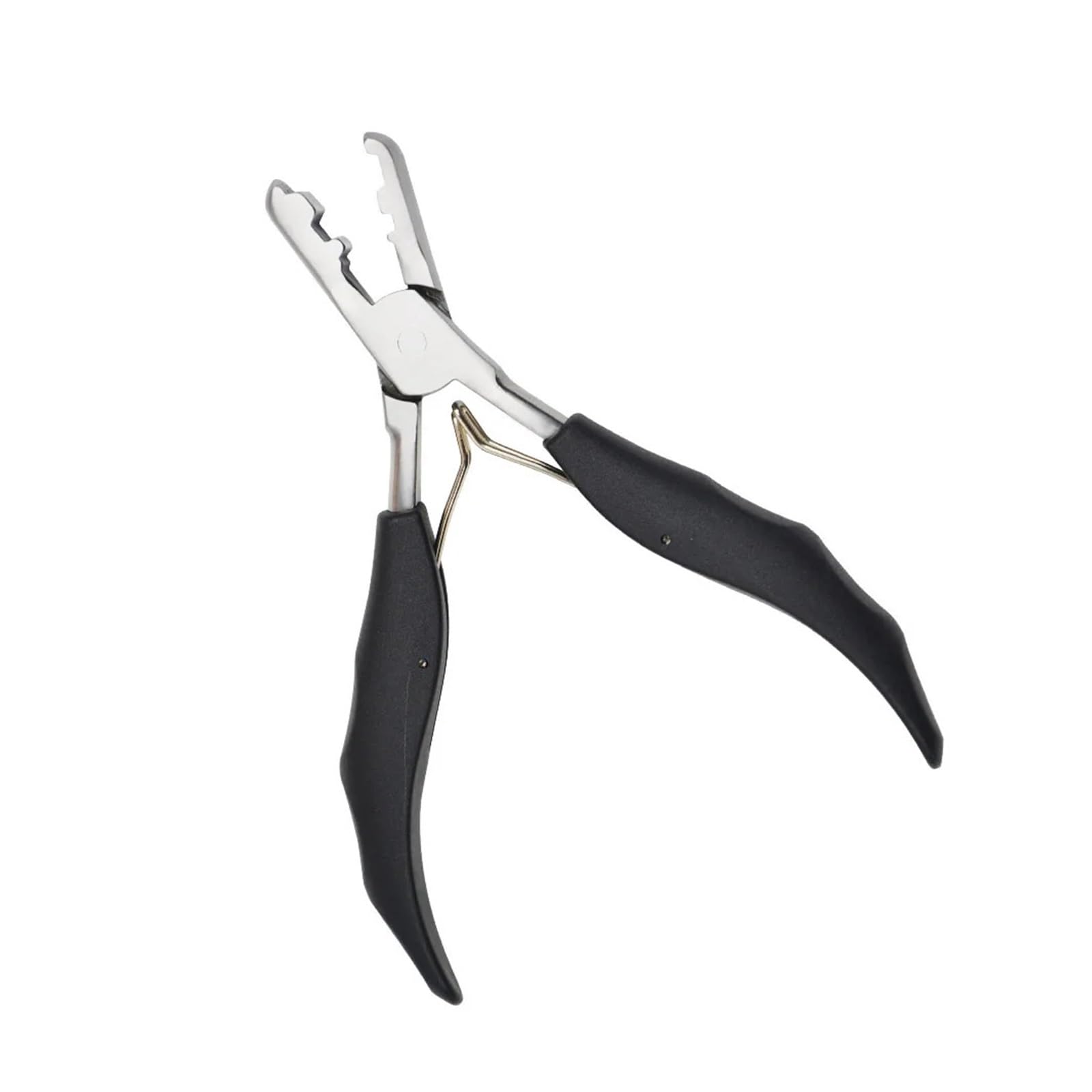 Wwyyzayc Black 1 Pc Pliers Keratin Hair Extension