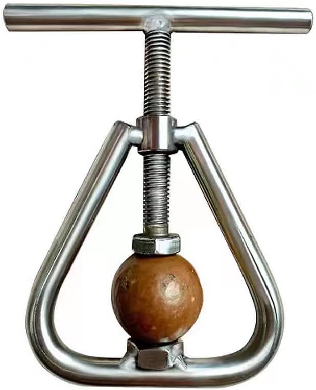 Nut Cracker Heavy Duty Nutcracker Macadamia Cracker Stainless Steel Nut Cracker Tool for Walnut Hazelnut Almonds Pecan Walnuts
