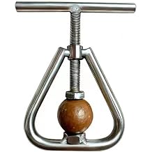 Nutcracker Heavy Duty Nutcracker Stainless Steel Walnut Cracker Pecan Cracker for Black Walnut Macadamia Hazelnuts, Almond, Pecan, Walnut