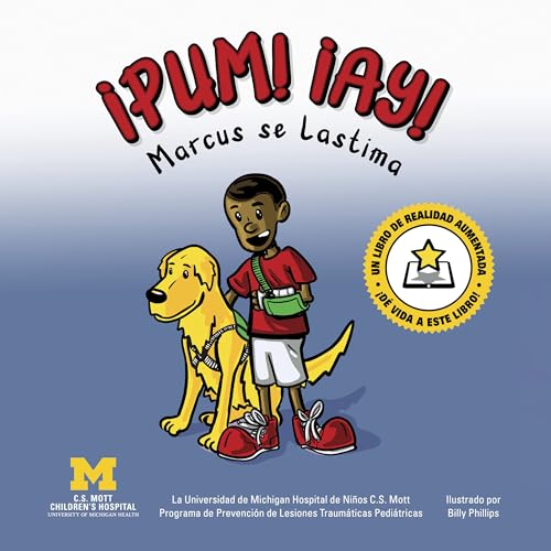 ¡Pum! ¡Ay!: Marcus se lastima (Spanish Edition)