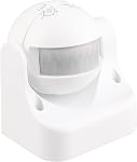 PIR Motion Sensor Switch 160° Detection Angle 10A 1200W Load Capacity Automatic On Off No Dead Zones for Hallway Staircase Bathroom Garage IP44 Waterproof Adjustable 10m Range Energy Saving