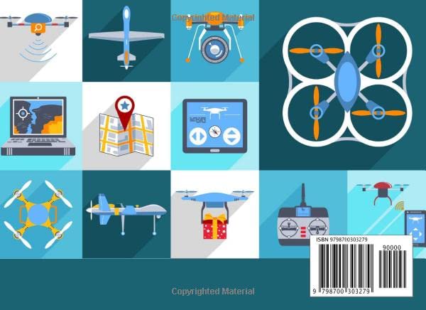 Miniatura 2 de UAS DRONE FLIGHT & MAINTENANCE LOG BOOK Keep Track of your Aircrafts and Flights Tracker & Organizer for Drone Pilots.