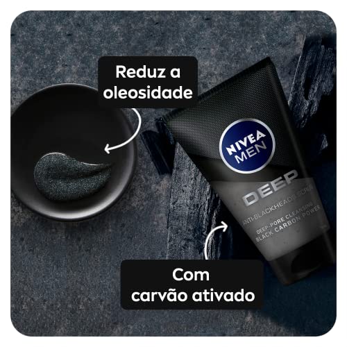 NIVEA Men Deep Esfoliante Facial Masculino 75Ml