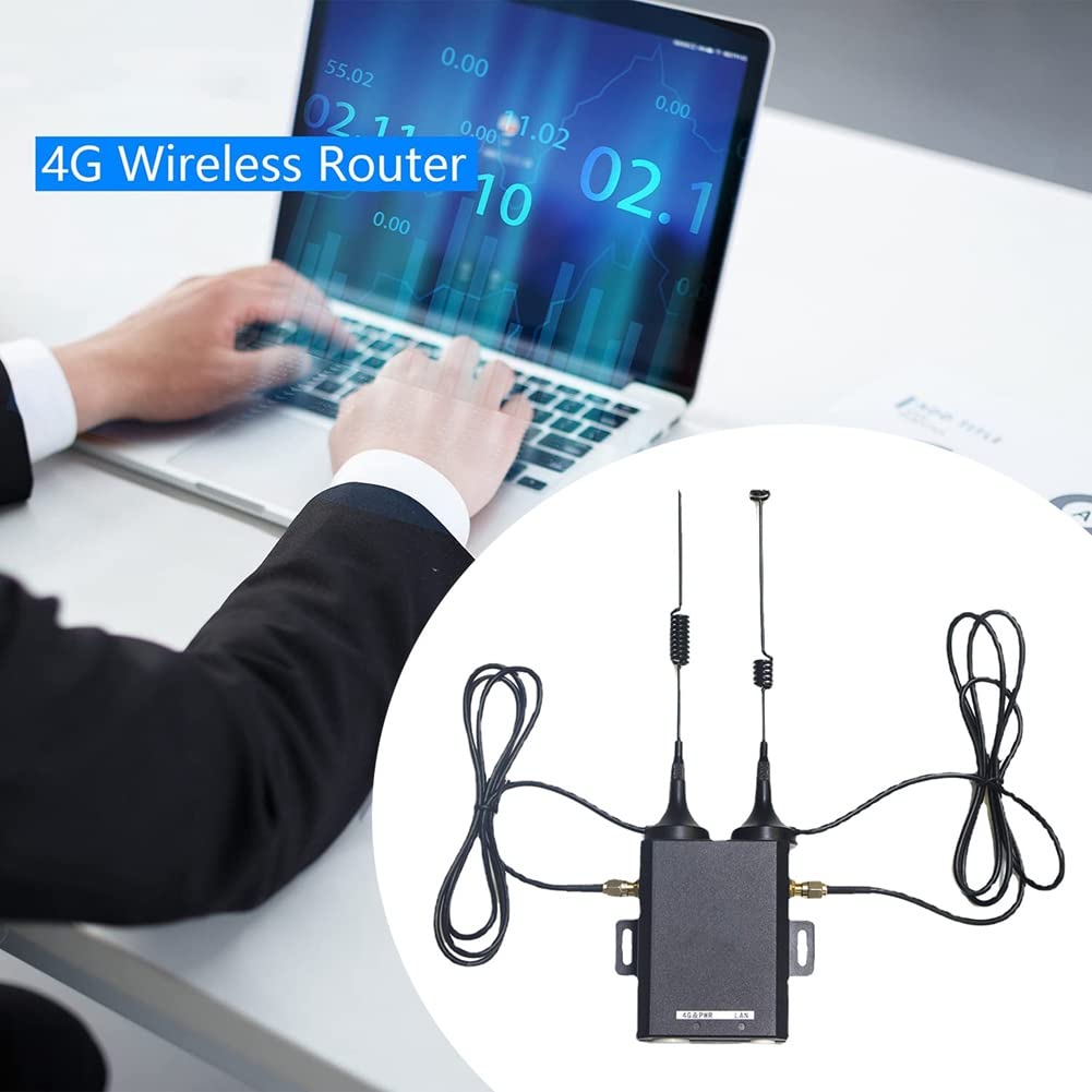 H927 Router 4G di Qualità Industriale 150Mbps 4G LTE CAT4 Router SIM con Supporto Antenna Esterna 16 Utenti WiFi-EU