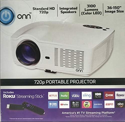 Amazon.com: ONN 720p Portable Projector 