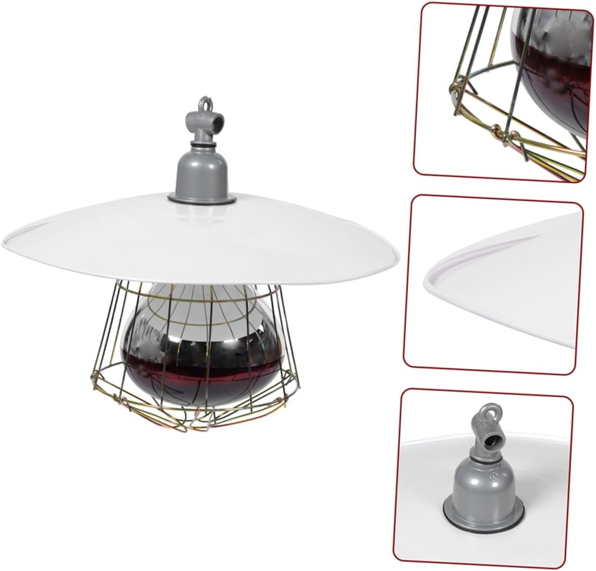 Livestock Lamp High-Temperature Resistant Heat Preservation Tool Easy to Install Piglet Heating Lamp