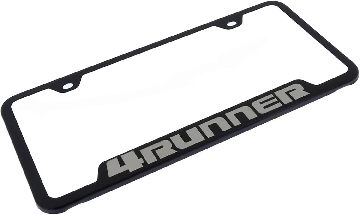 Toyota 4Runner Black Steel License Plate Frame