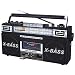 QFX J-22UBK ReRun X Radio and Cassette to MP3 Converter - Black