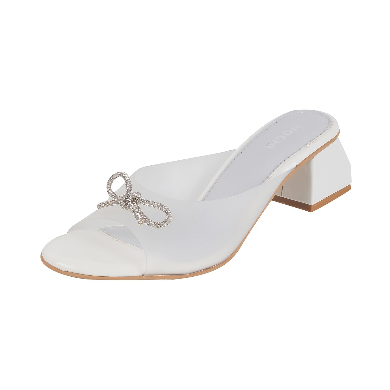 Women's Block Heel Metal Trim Fashion Sandal