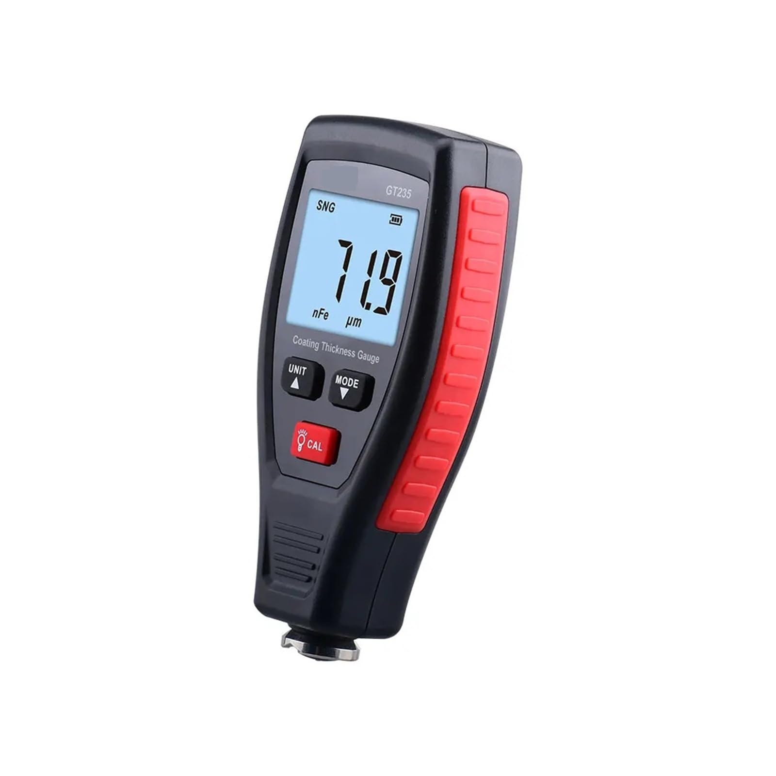 0~1800 μm inteligentny miernik grubości powłoki LCD automatyczna identyfikacja samochodowa metalowa folia tester grubości farby