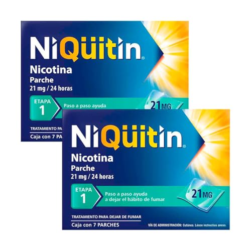 La mejor comparación de Nicolee al mejor precio. 26 NiQuitin Etapa 1-2 Pack Tratamiento Para Dejar De Fumar