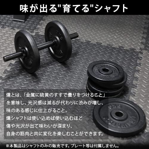 Amazon | [リーディングエッジ] ダンベルシャフト 燻-ibushi